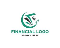 Business finance professional logo design icon vector template.