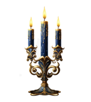 hanukkah vela luz ai generativo png