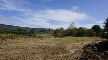 Mountain Land In Thailand photo