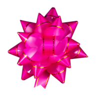 Rosa gebunden Bogen Band isoliert Element png