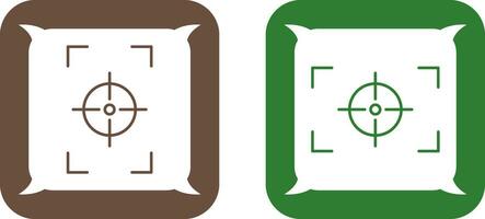 focus vertical and focus horizontal Icon vector