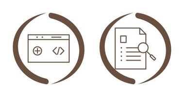 clean code and case study Icon vector