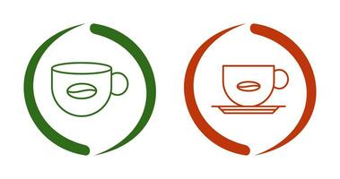 Coffee and coffee Mug  Icon vector