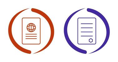 global report and reports Icon vector