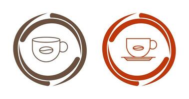 café y café jarra icono vector