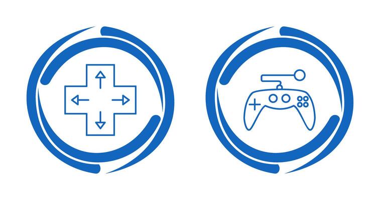 Direction Key and Gaming Control Icon
