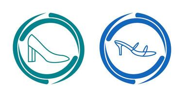 Heels and Stylish Icon vector