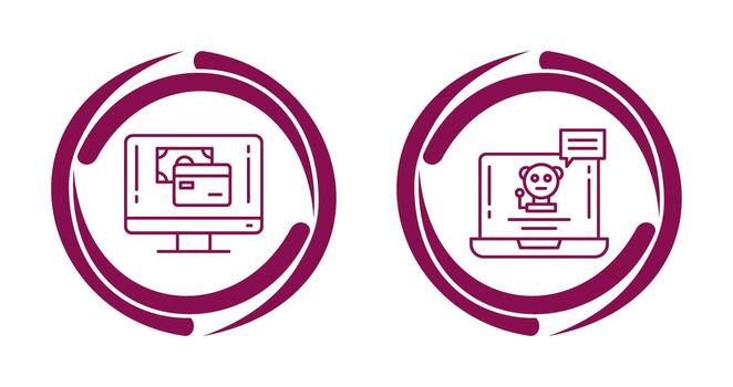 pago método icono vector