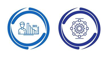 Consulting and Automated  Icon vector