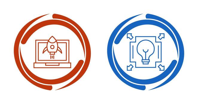 Startup and Diffusion Icon vector