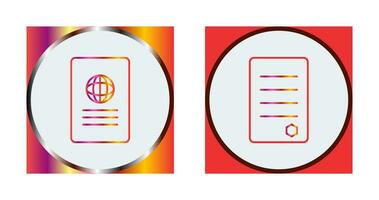 global report and reports Icon vector