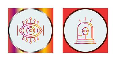 Spyware and Siren Icon vector