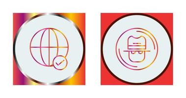 Internet and Spy Icon vector