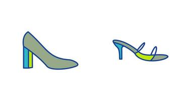 Heels and Stylish Icon vector