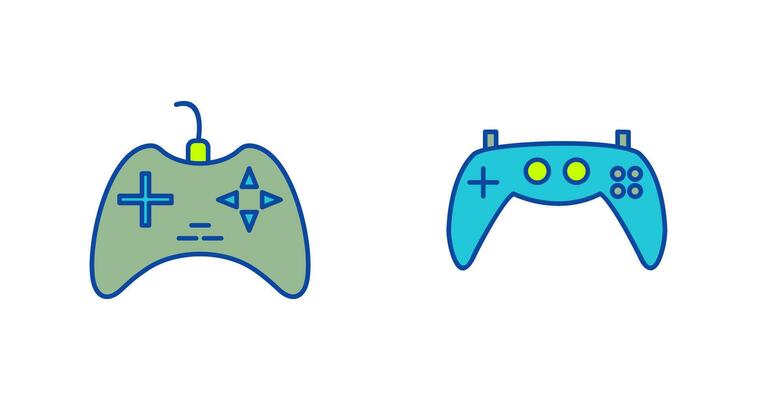 Gaming Console and Gaming Console Icon