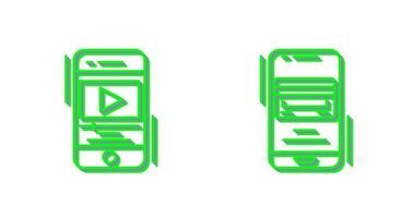 Video and Payment Method Icon vector