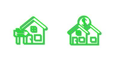 Rent and Residential Icon vector