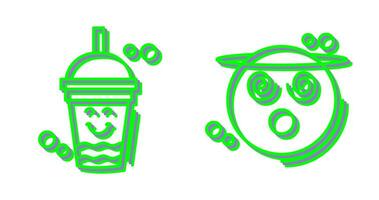 Drink and Dizzy Icon vector