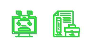 Methodology and Portfolio Icon vector