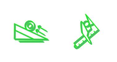 Force and Caliper Icon vector