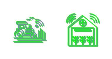 Cultivation and Warehouse Icon vector