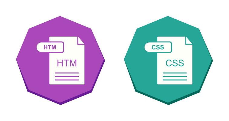 HTM and CSS Icon