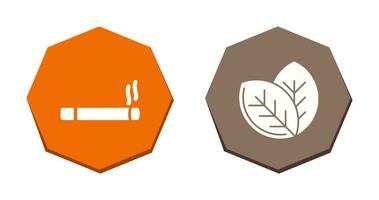 Smoking and Tobaccon Icon vector