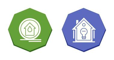 Fire Alarm and Home Automation Icon vector