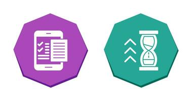 Check List and Quick Response Icon vector