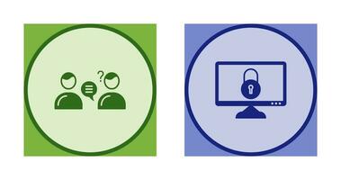 Consulting Services and Confidentiality  Icon vector