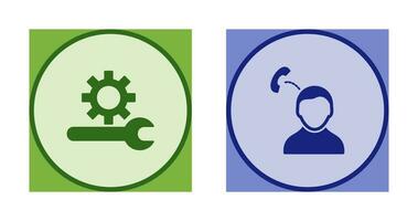 Technical Support and strategy consultation Icon vector