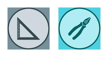 Set Sequare Icon vector