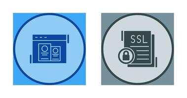 User and Protection Icon vector