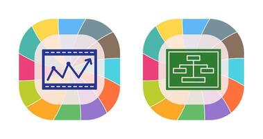 SEO and Seo Structure Icon vector