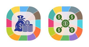 Saving and Distribution Icon vector