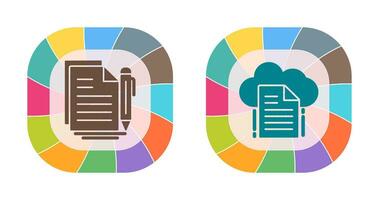 Document and File Icon vector