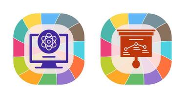 ATom and Strategy Icon vector