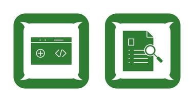 clean code and case study Icon vector