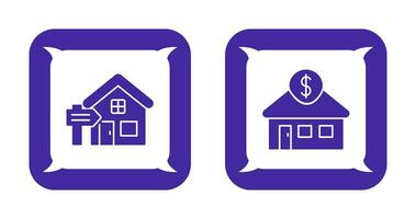 Rent and Residential Icon vector