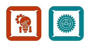 Analysis and Setting Icon vector