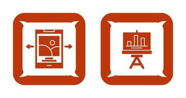 Swipe and Finance Icon vector