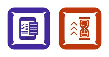 Check List and Quick Response Icon vector