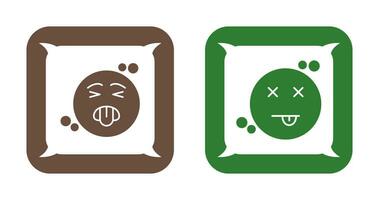 Disgusted and Dead Icon vector