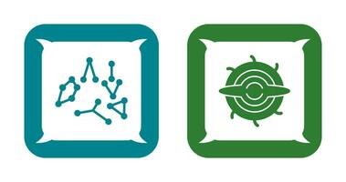 constellation and blackhole Icon vector