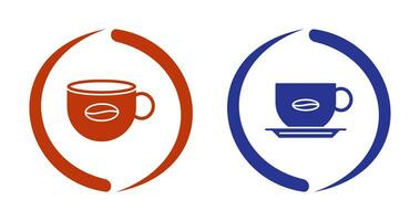 Coffee and coffee Mug  Icon vector