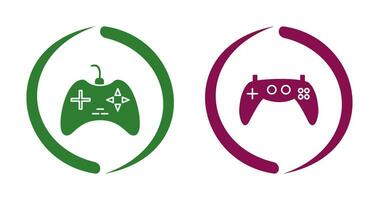 Gaming Console and Gaming Console Icon vector