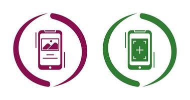 Gallery and Focus Icon vector