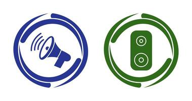 Announcing and Speaker Icon vector