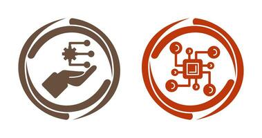 Plannng and Connection Icon vector