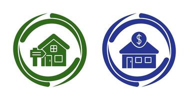 Rent and Residential Icon vector